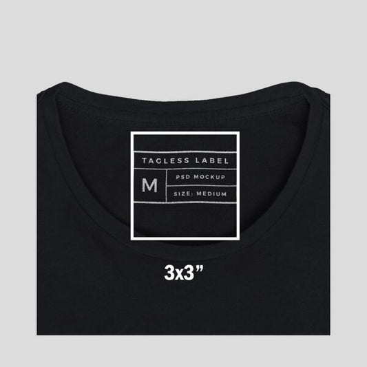 Full Color Transfer Neck Label / Tag